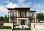 EU Prefabricated Light Steel Framing 2-Storey Villa House For Living