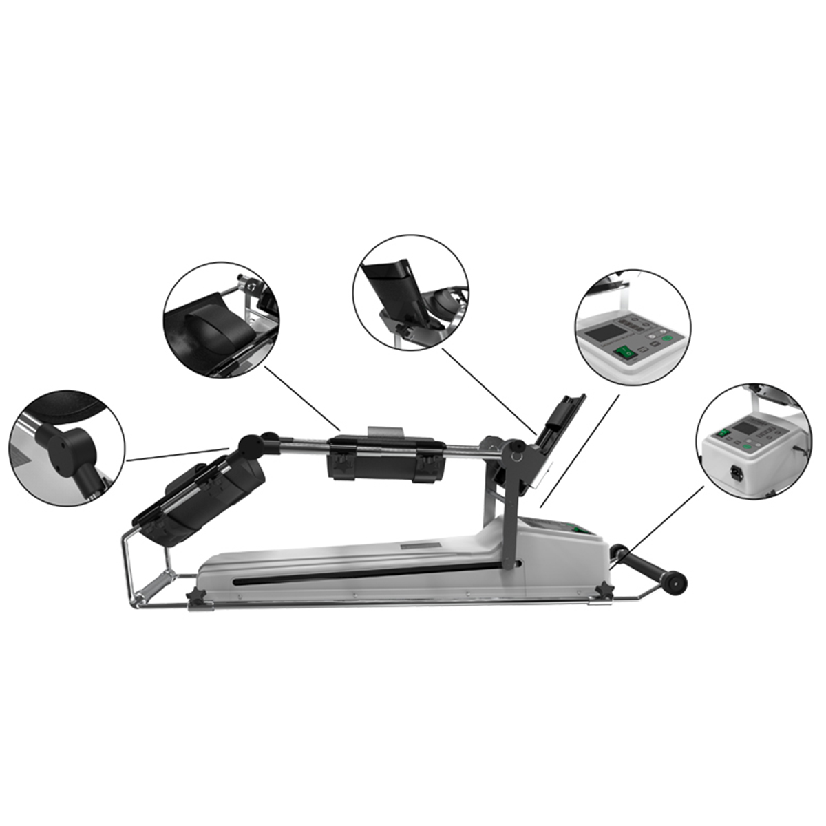 Rehabilitation Equipment Continuous Passive Motion Healing Instrument for Lower Limbs Joint MSLHI827
