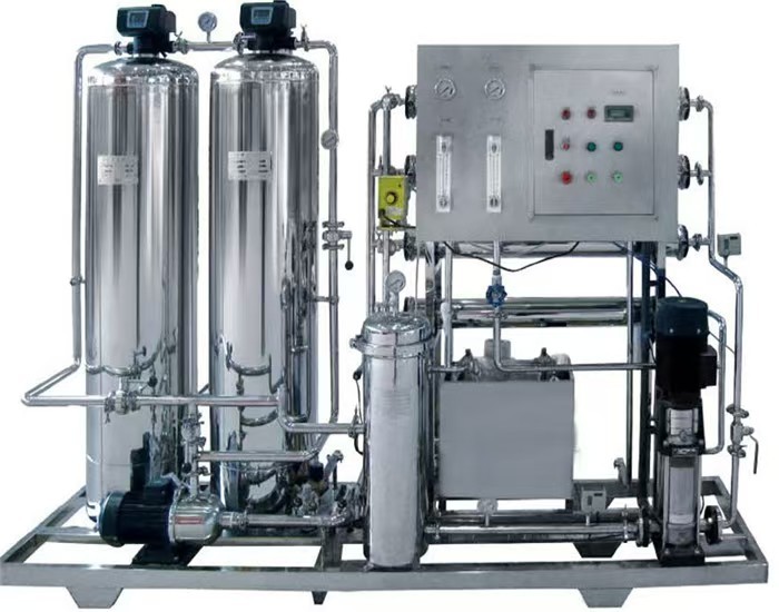 Industrial Water Treatment System Using Reverse Osmosis / Nanofiltration Processes With High Purity Water Output