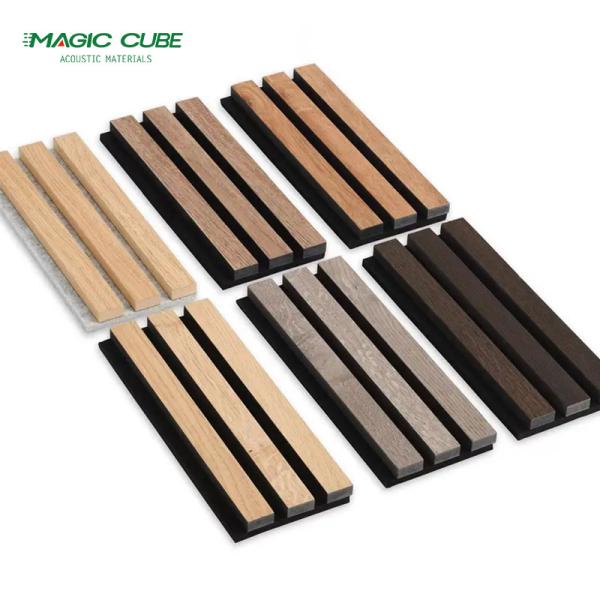 Melamine Finish Woodupp Akupanel Decorative Acoustic Panel for Hotel Office
