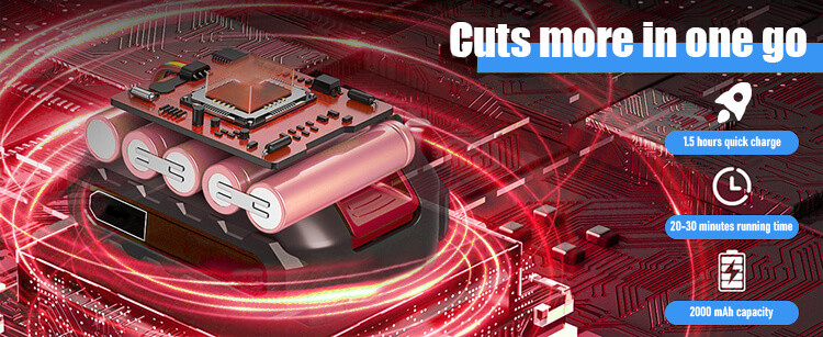 Efficient Electric 8'' Handheld Mini Chainsaw With Battery Power Source