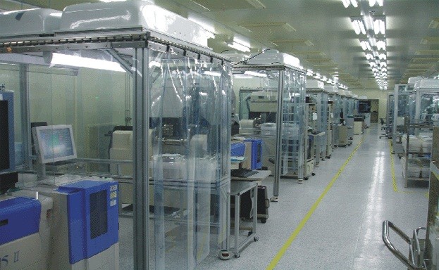 Portable SUS304 32 Feet Softwall Clean Room , 7500m3/H Class 1000 Clean Room