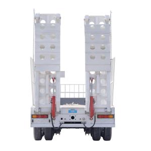 Quality Steel Three-Axle Lowbed Trailer for Bulk Cargo at 137500 to 26000*2500to2550 Height wholesale