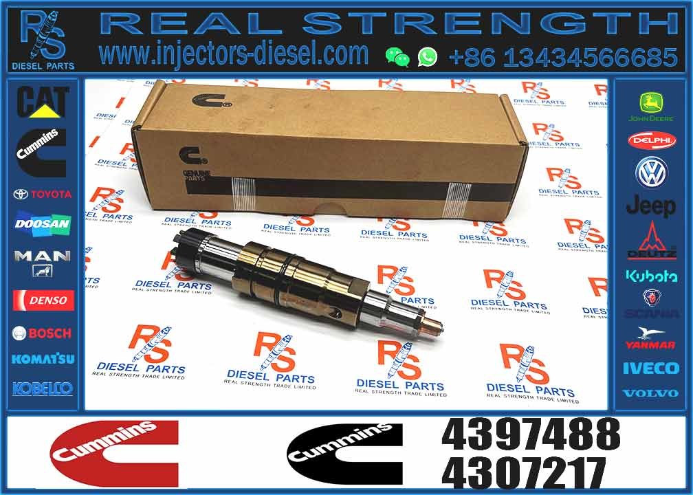 GAMEN 6 Months Warranty Common Rail Diesel Engine Fuel Injector 4397488 For DC09 DC13 DC16 Diesel Engine SCANIA