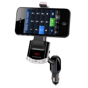 Quality Bluetooth FM Transmitter Car Kit phone Holder wholesale