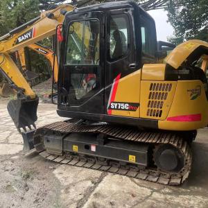 Quality 7000KG Second Hand Sany 75 C Excavator Good Excavator Efficiency 7T Operating Weight wholesale