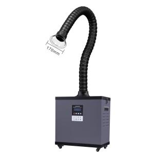 Quality FES200 210W Solder Smoke Extractor Portable Welding Fume Extractor Black wholesale