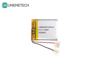 Quality 502530 3.7V 320mAh Rechargeable Polymer Lithium Battery for Wearable Products wholesale
