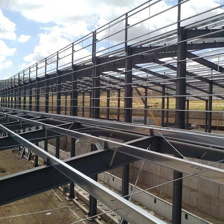Economical Prefab Residential Steel Buildings , Q235B Steel Fabricated Buildings