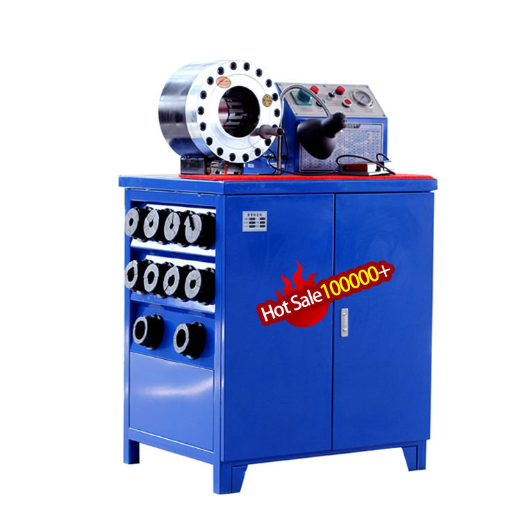 6 - 51mm Industrial Rubber Hose Crimping Machine With 20 - 40pcs/Min High Speed