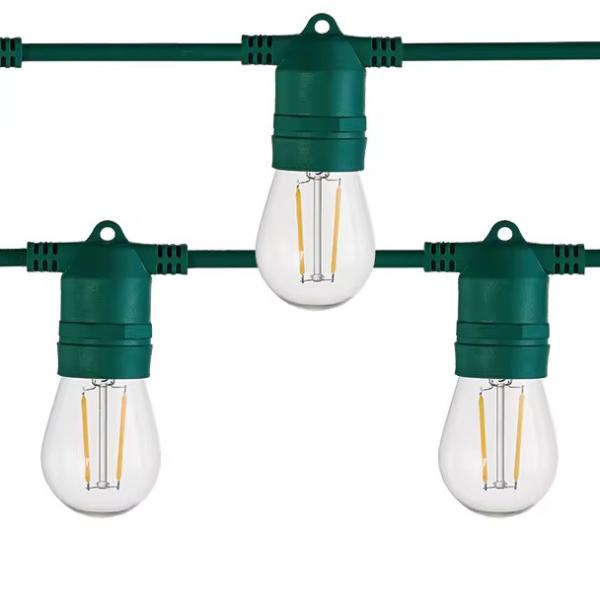 Cheap Customized Length PVC Led Christmas Light String For Unique Outdoor Lighting for sale
