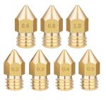 MK8 Extruder Brass 13mm*6mm 3D Printer Nozzle 0.1mm Print layer