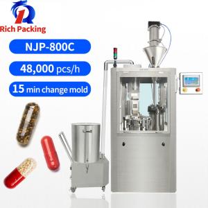 Quality NJP800 auto capsule filling machine 000 capsule manufacturing machine wholesale