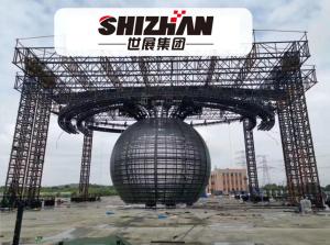 Quality LED Ball Long Span Truss Structure Heavy Duty Ceiling Lighting Truss wholesale