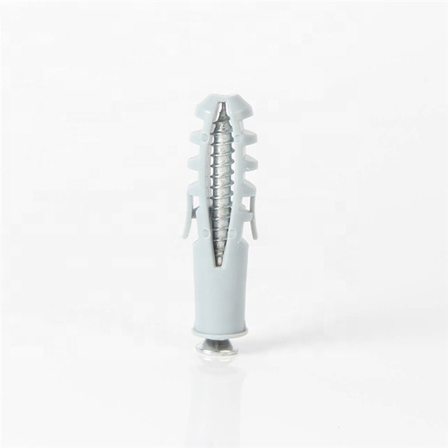Wall Plastic Plug Anchor Expand Nails With Screw 5mm