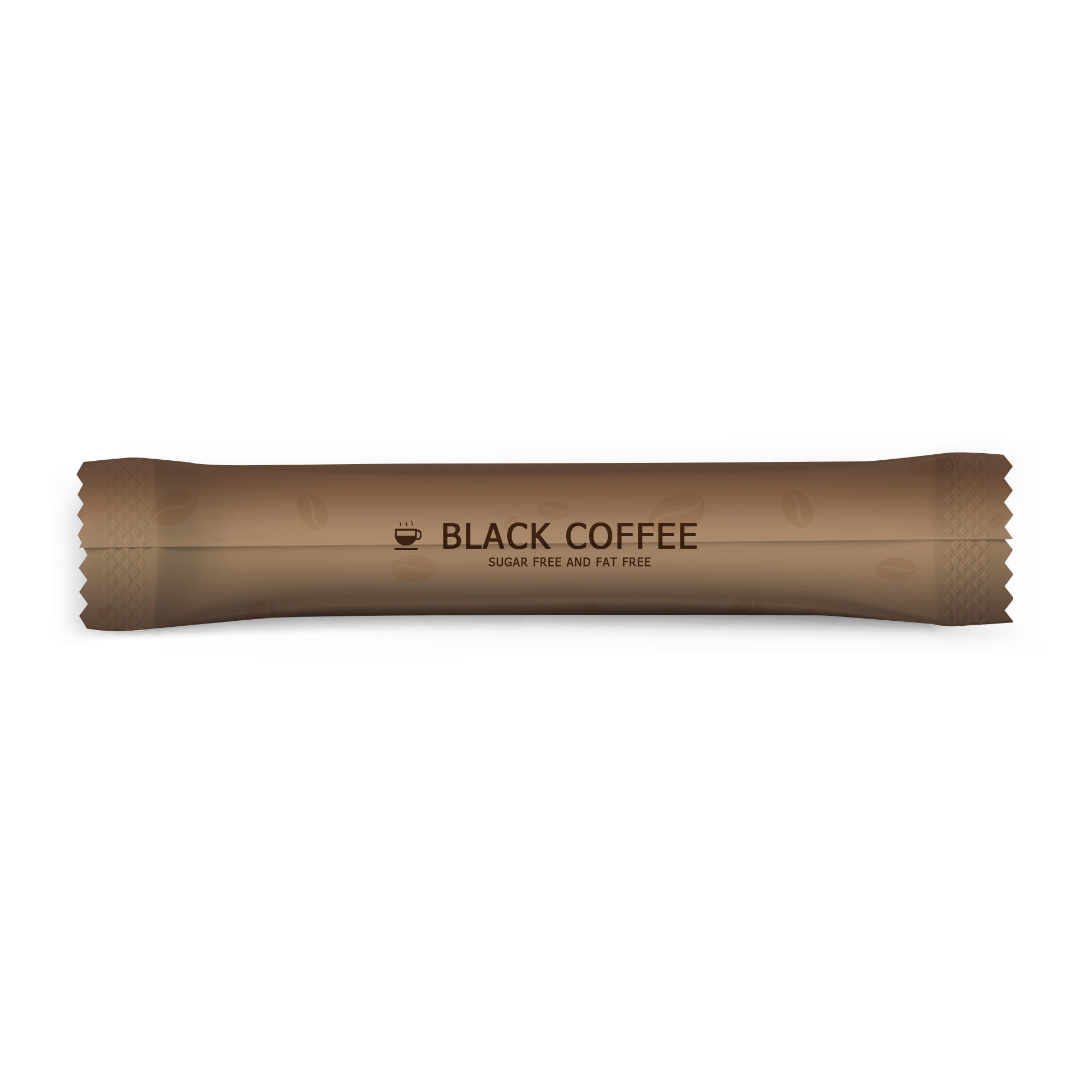 1000m Plastic Food Wrap Film Brown White Sugar Custom Printing Packaging