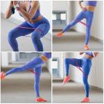Training Fitness Gym Exercise Rubber Band , Unisex Pilates Resistance Bands