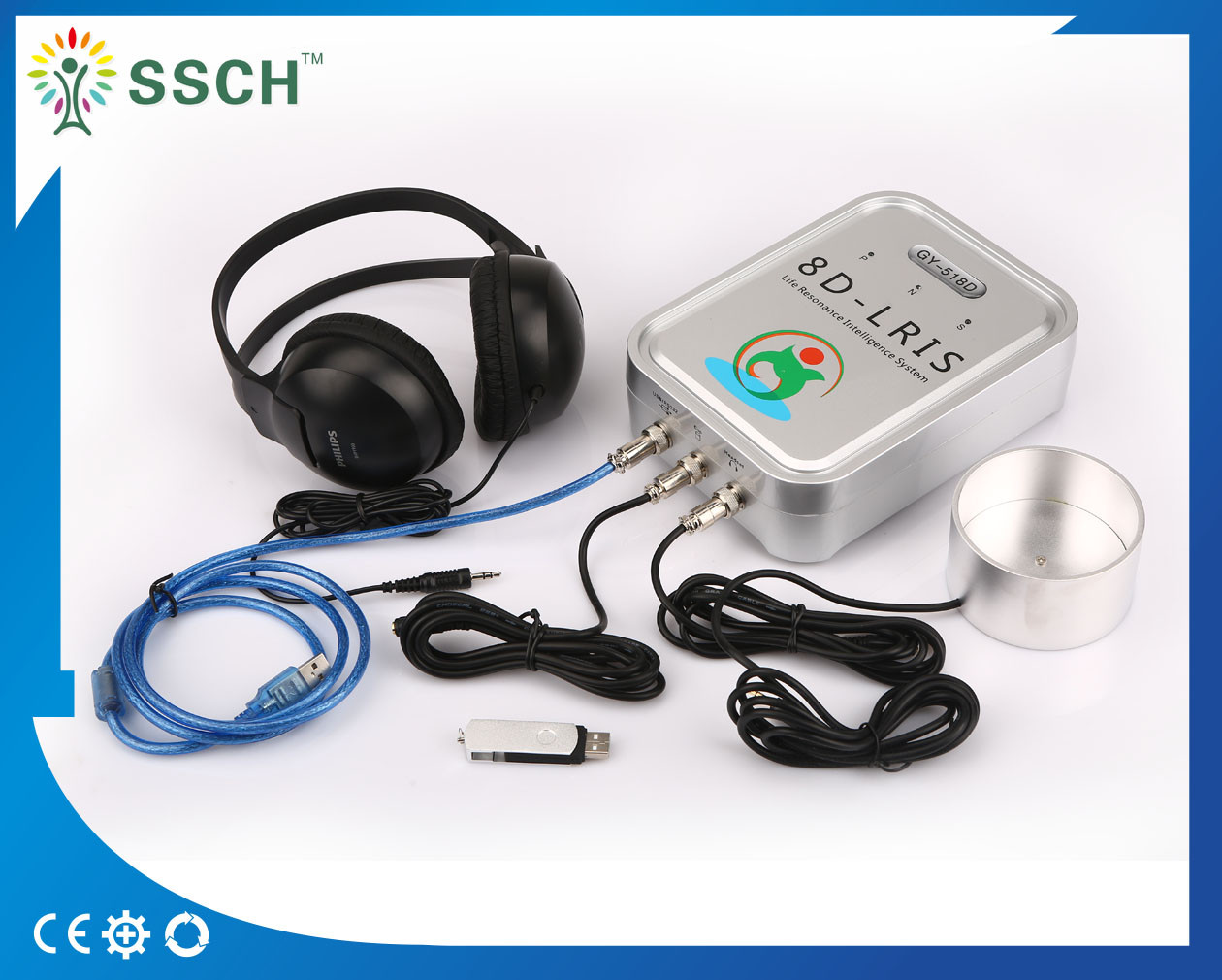 Naturopathic And Bioresonance 8d Nls Health Analyzer Machine High Accuracy English / Spanish