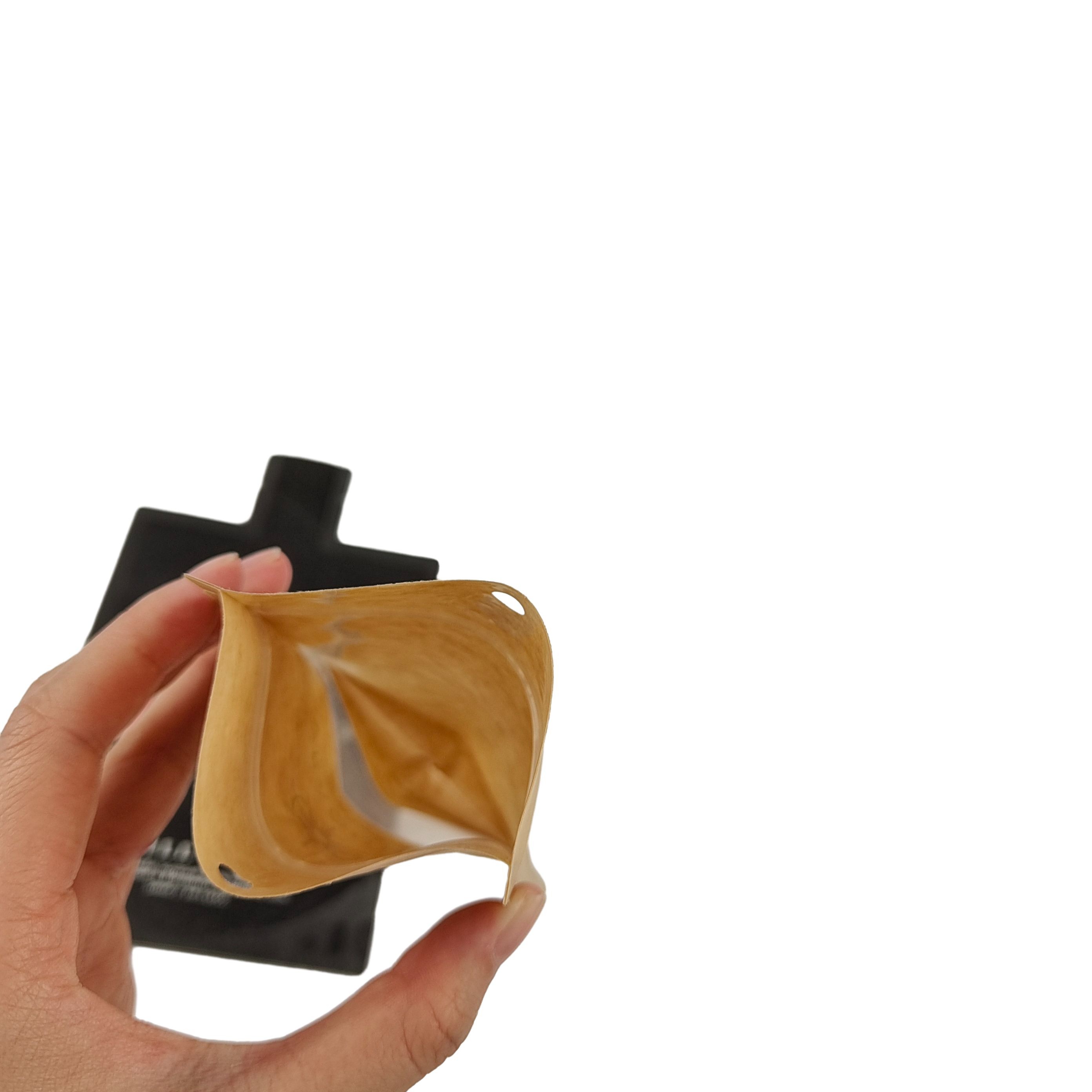 Flat Smellproof Metallic Foil Nut Mylar Heal Seal Bags Pouch Frosted Window Texture With Hang Hole Three Side Seal Bag