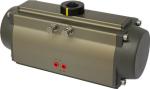 rack and pinion quarter-turn pneumatic rotary actuator auto-control ball valves