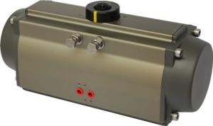 Quality High quality AT serious aluminum alloy double action and spring return pneumatic actuator for valves wholesale