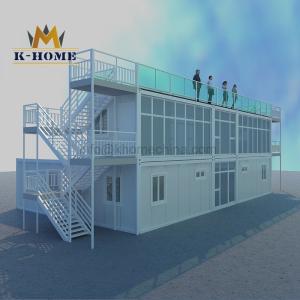 Quality Sandwich Panel Prefab House Temporary Site Office Construction wholesale