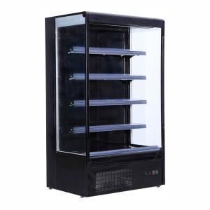 Quality Embraco Compressor Vertical Display Fridge Dairy Food / Beverage Display wholesale
