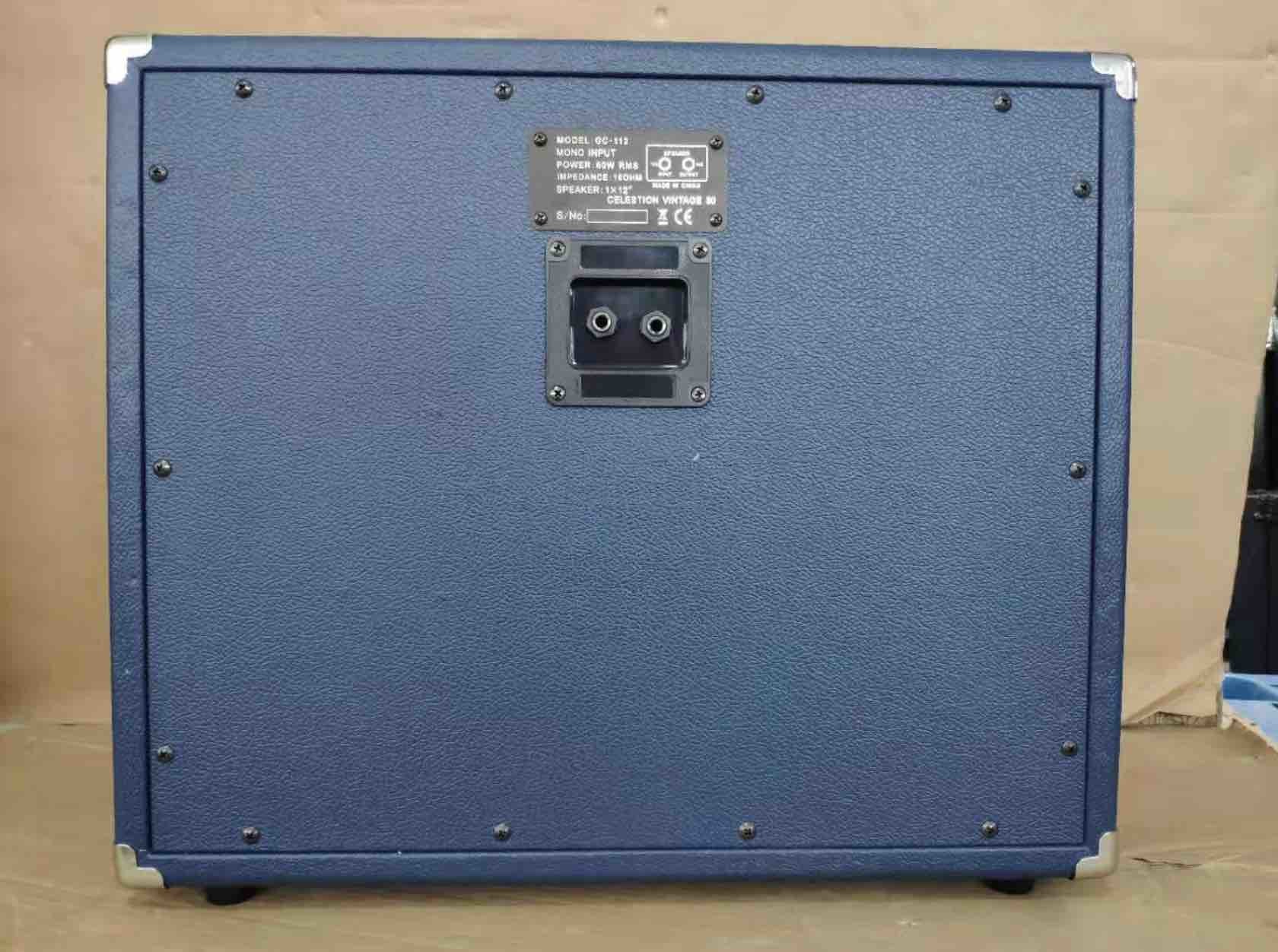 Custom Grand Overdrive Special Head Guitar Amplifier 20W with 1*12 V30 Speaker Cabinet in Blue Tolex JJ Tubes
