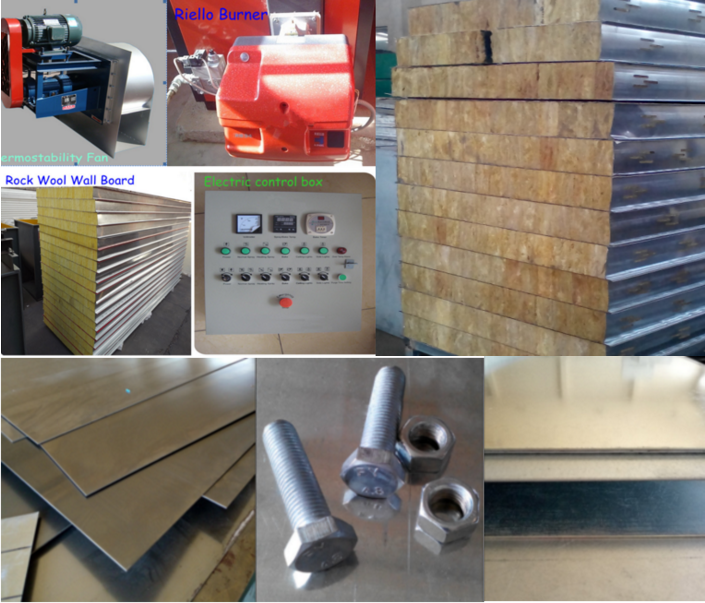 steel door/fence/pipe surface finish electrostatic powder coating line for powder curing