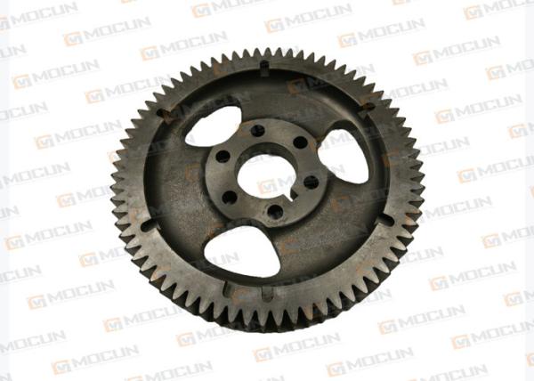 Gray Color Crankshaft Timing Gear Mini Excavator Parts , Cast Steel Engine