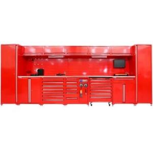 Quality Garage Cabinets Storage Tool Storage Cabinet with Heavy Duty Silver Metal Construction wholesale