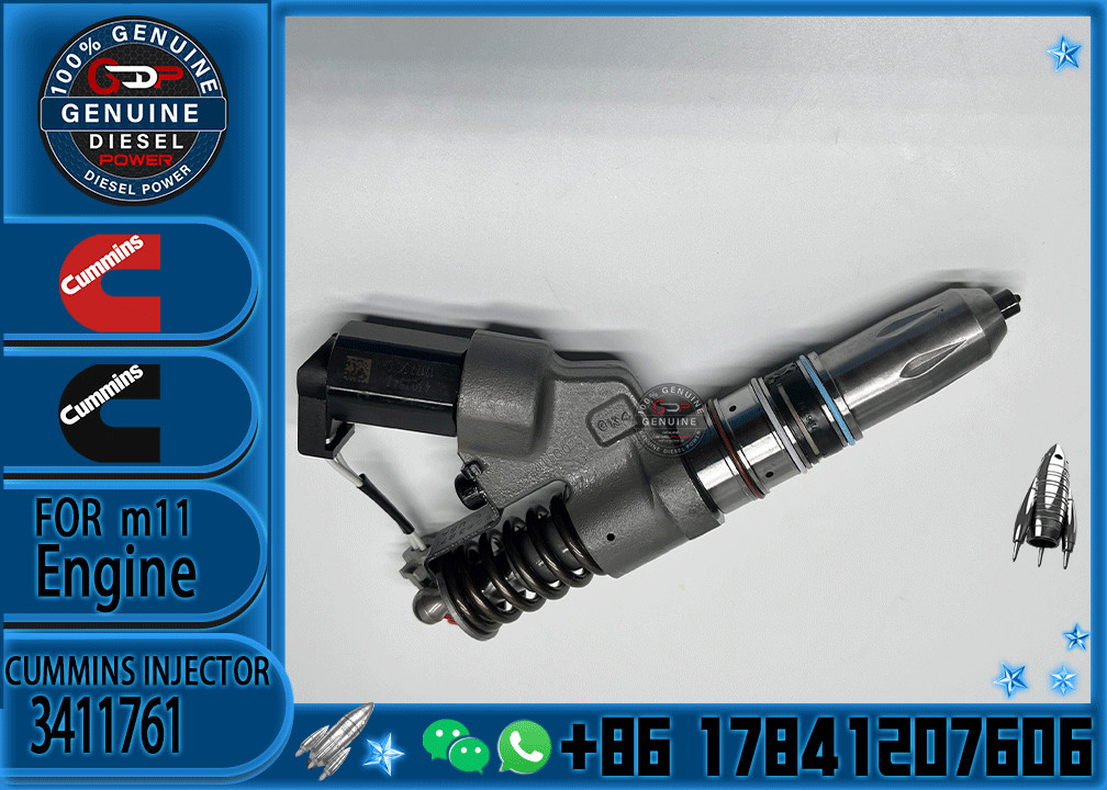 Common rail injector fuel injecto 4307516 3411761 3411845 4307547 for M11 Excavator QSM11 ISM11 M11