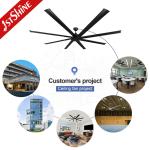 OEM Remote Control Workout Room Ceiling Fans With Light Gymnasium