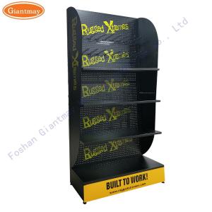 Quality Product Exhibition Hanging Shelf Metal Pegboard Display Rack wholesale
