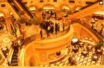 Capacity 6300 Persons Helical Escalator Curved Moving Walk Escalator For