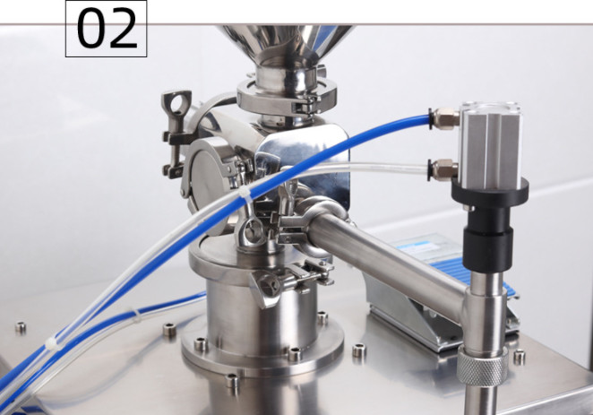 Semi Automatic Honey Processing Machines 220V Tomato Paste Filling Machine