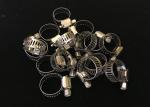 201 Stainless Steel Pipe Clamps / Ss Hose Clamp 10-16 13-19 Diameter