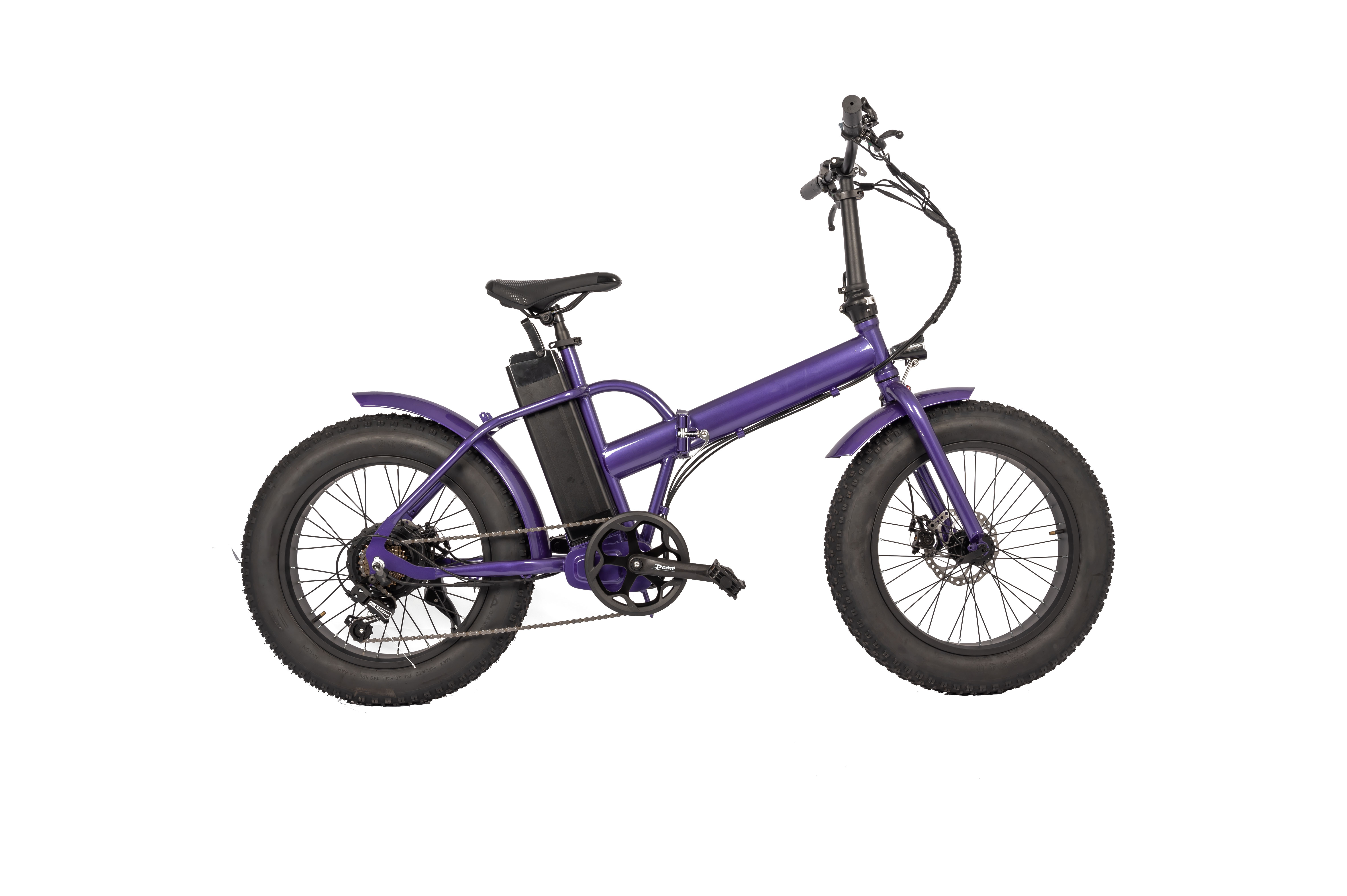 Man's Folding Electric Bike Customized with 9.6 AH Battery Capacity and Disc Brake System