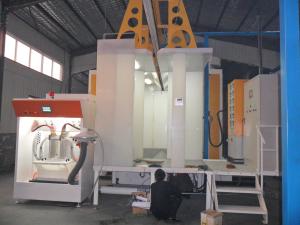 Quality Customized PLC Powder Coating Booth And Oven Powder Painting Line wholesale