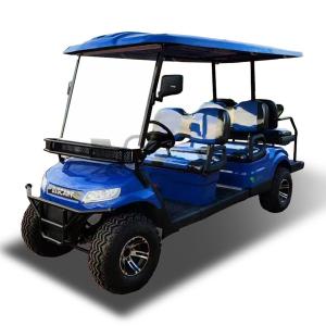 Quality Blue Lithium 6 Seater Golf Cart Club Cart UTV 25mph wholesale