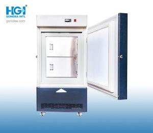 Quality Vertical 80L Small Ultra Low Temperature Lab Freezer 60Hz 150W Low Noise wholesale
