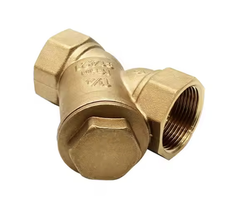 Threaded Brass Air Vent Valve High Pressure Y Strainer Valve Brass Filter Control Valve Plumbing Strainer Valve Filter