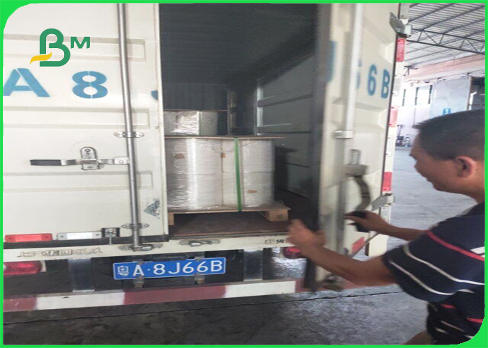 120gsm Stone Paper Material Calcium Carbonate 300mm High Resistance To Tear