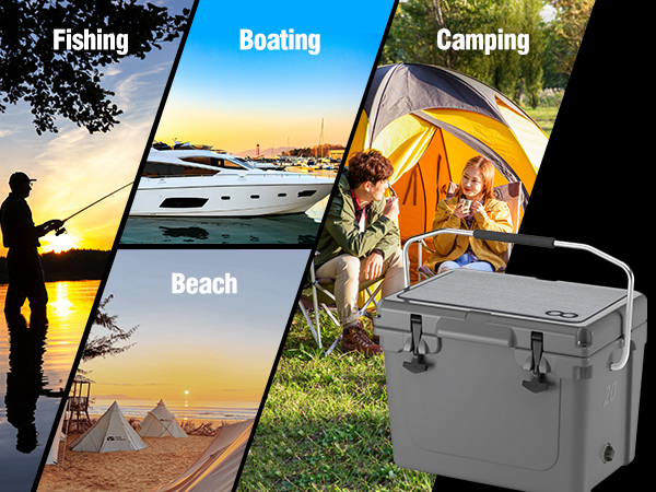 RTIC 20 Cooler Box Cooler Pad Non Slip EVA Foam Mat for Camping Waterproof Insulation
