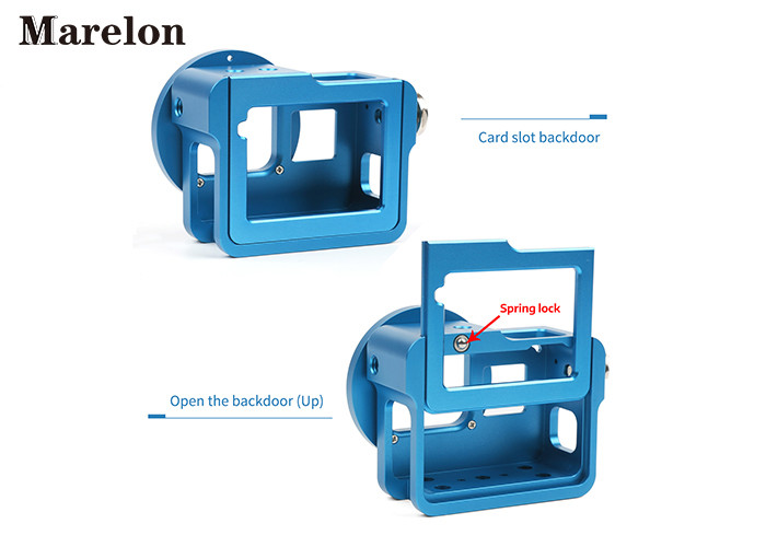 Stable No Deformation Sports Camera Accessories Colorful Housing Case For Gopro Hero 5