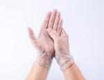 OZONE Disinfection Non Sterile Gloves Powder Free Medical Disposable Vinyl