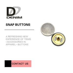 Quality Antique Silver Snap Button Bulk Invisible And Washable For Kids Wear wholesale