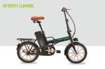 EN15194 Smart Electric Folding Bike 16 Inch With 36V 250W Motor
