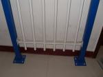 Customized Black Zinc Steel Metal Garrison Fence Panels Maintenance Free