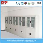 Customized Biology Lab Furniture , Floor Standing Locking Medicine Cabinet